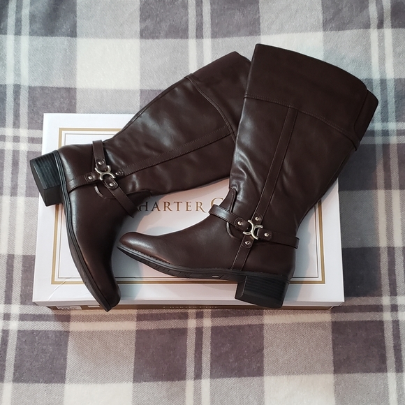 Charter Club Riding Boots - Picture 1 of 6